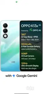 K13x 5g brand new phone seal pack
