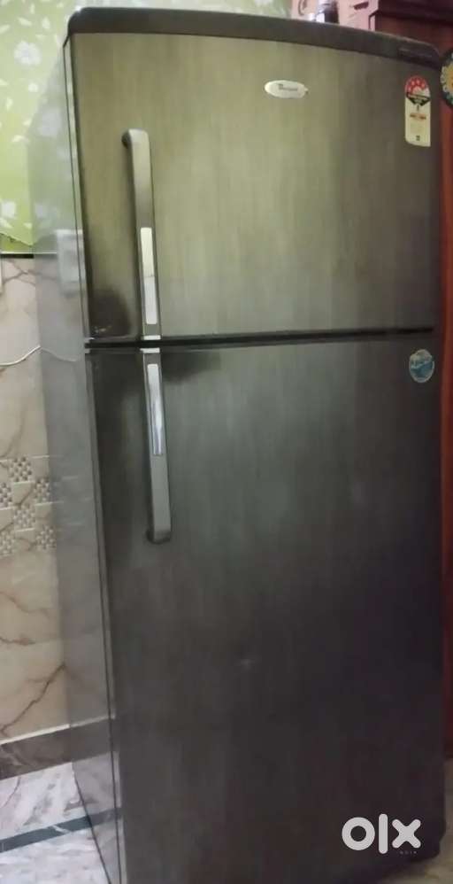 Whirlpool double door fridge 410 ltr with stabilizer