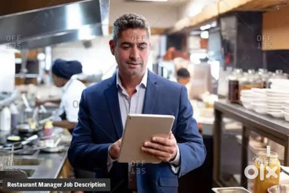 Urgent Requirement for Restaurant Manager.