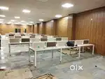3 cabin 150 seat full furnished office for rent in moti nagar 3.25 lak