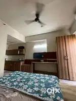 Fully furnished studio flat in a gated society in greater noida