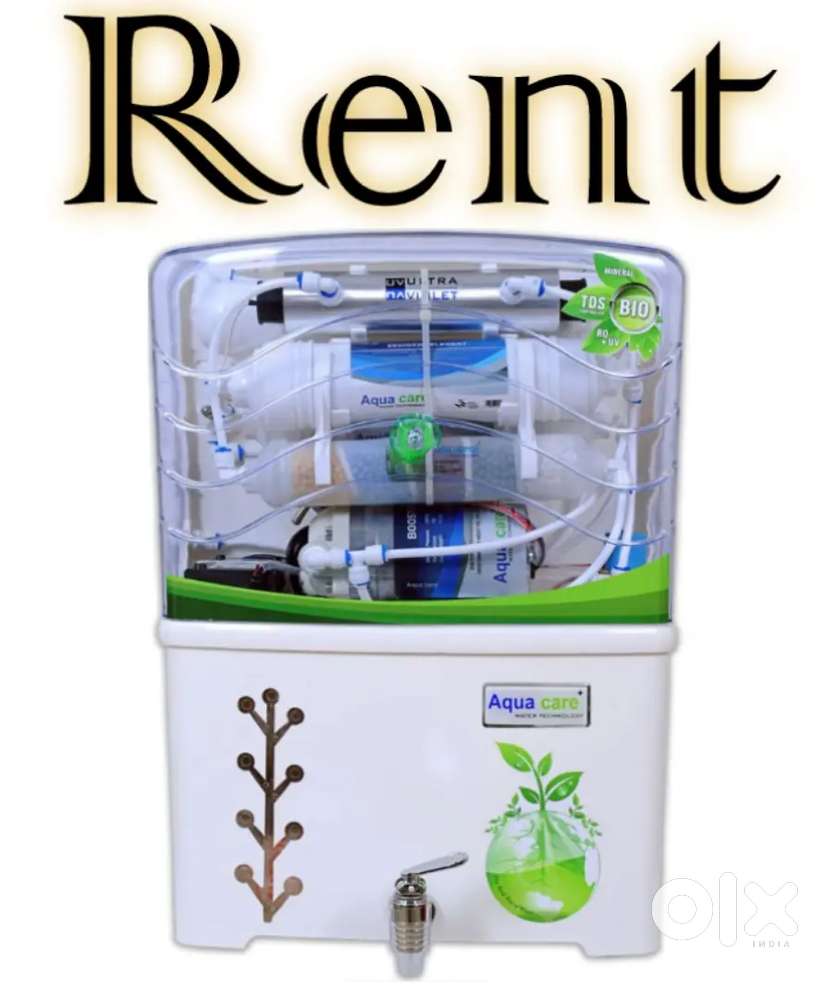 Ro water purifier available on rent