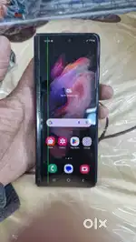 Samsung fold 3 with bill in ok condition