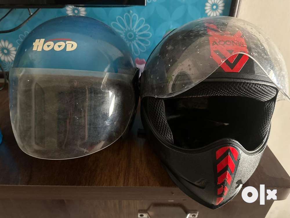 two helmets for sale in good condition