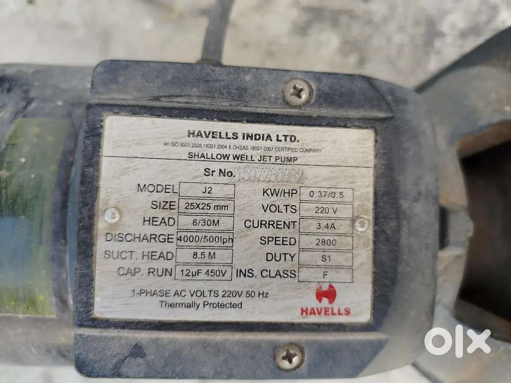 Running Havells Jet