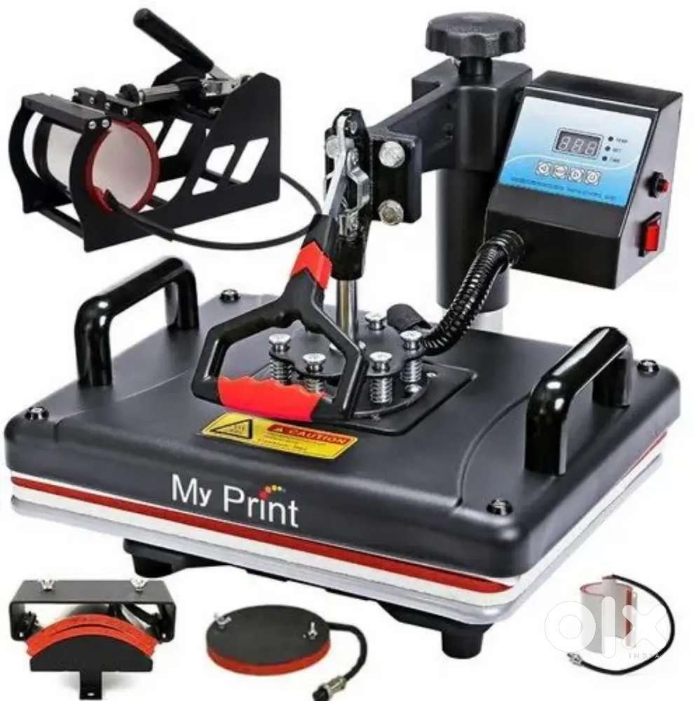 5 in 1 Heat Press Machine Prints