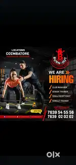 Gym Trainer,  full time part time, Male, Female, Avadi