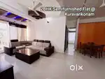 2BHK Semifurnished modern flat @ Kuravankonam, with all amenities