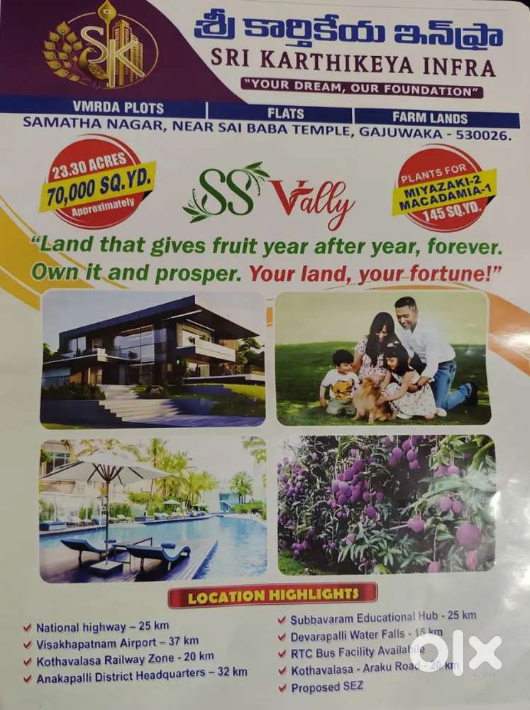 SRI KARTHIKEYA INFRA your Dream, Our foundation