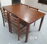Elegant 4-Seater wooden Dining table (5ft × 3ft)
