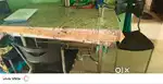 Steel dinning table