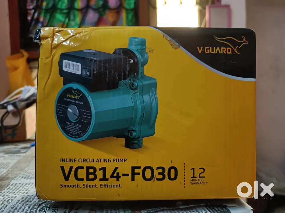 11 month warranty V-guard water pressure moter