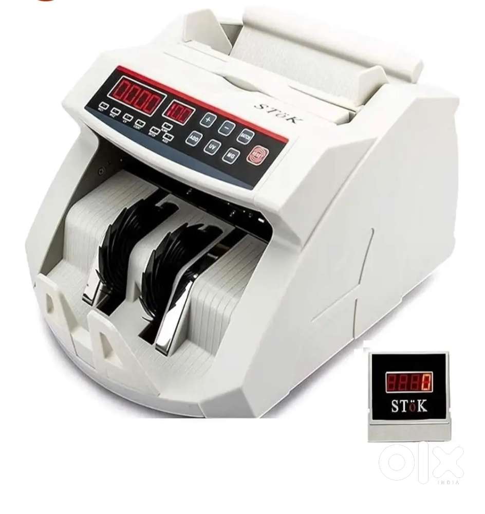 Currency Counting Machine, Count INR, EUR, Pound, USD,UV