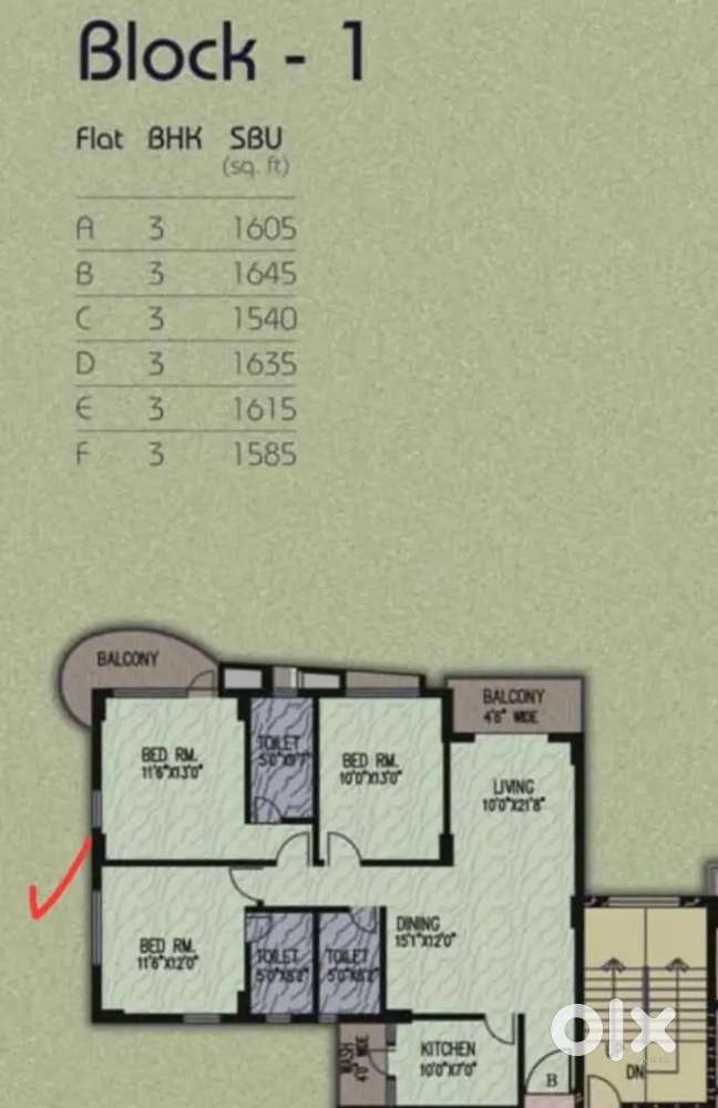 Ready-to-Move 3BHK with Parking in Dream Valley