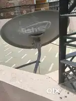 Set top box with antena and remote