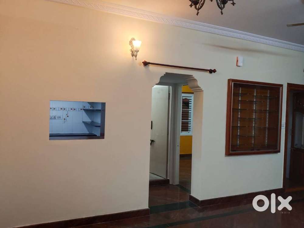 Spacious 2BHK House with excellent wardrobes and attached bathrooms.