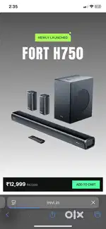 MIVI FORT H 750 SOUNDS BAR 750 Watt
