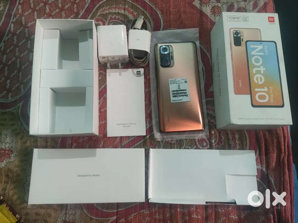 Red me Note 10 pro Max  6gb 128gb 3 month use