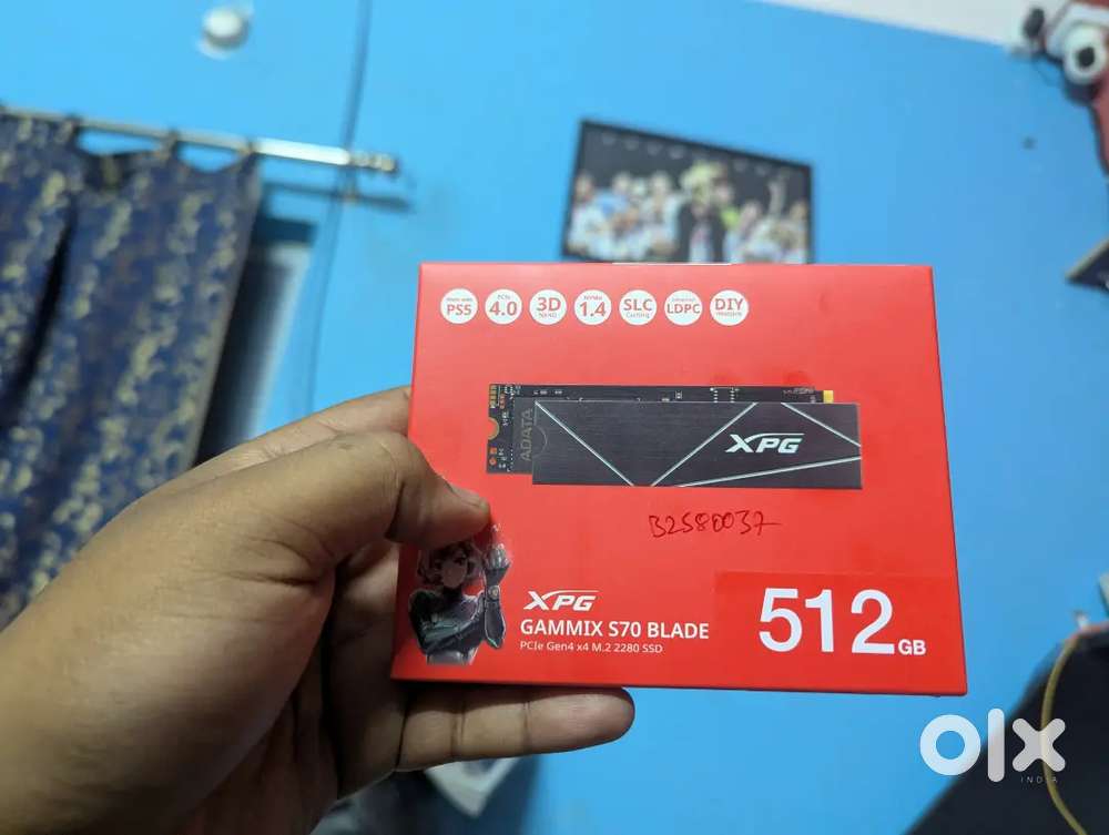 XPG 512GB M.2 Gaming SSD (Gen4)  Seal Packed  5 Yrs Warranty