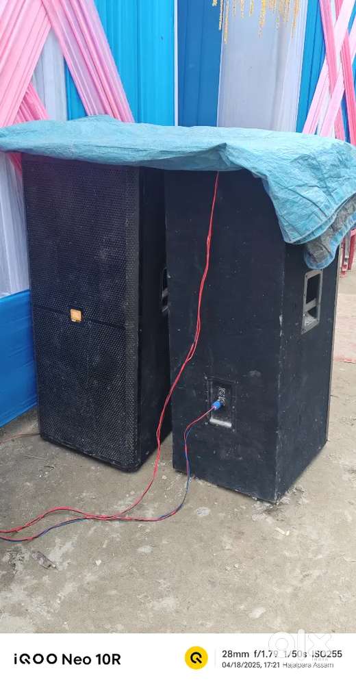 Studiomaster Double low with srx725 box