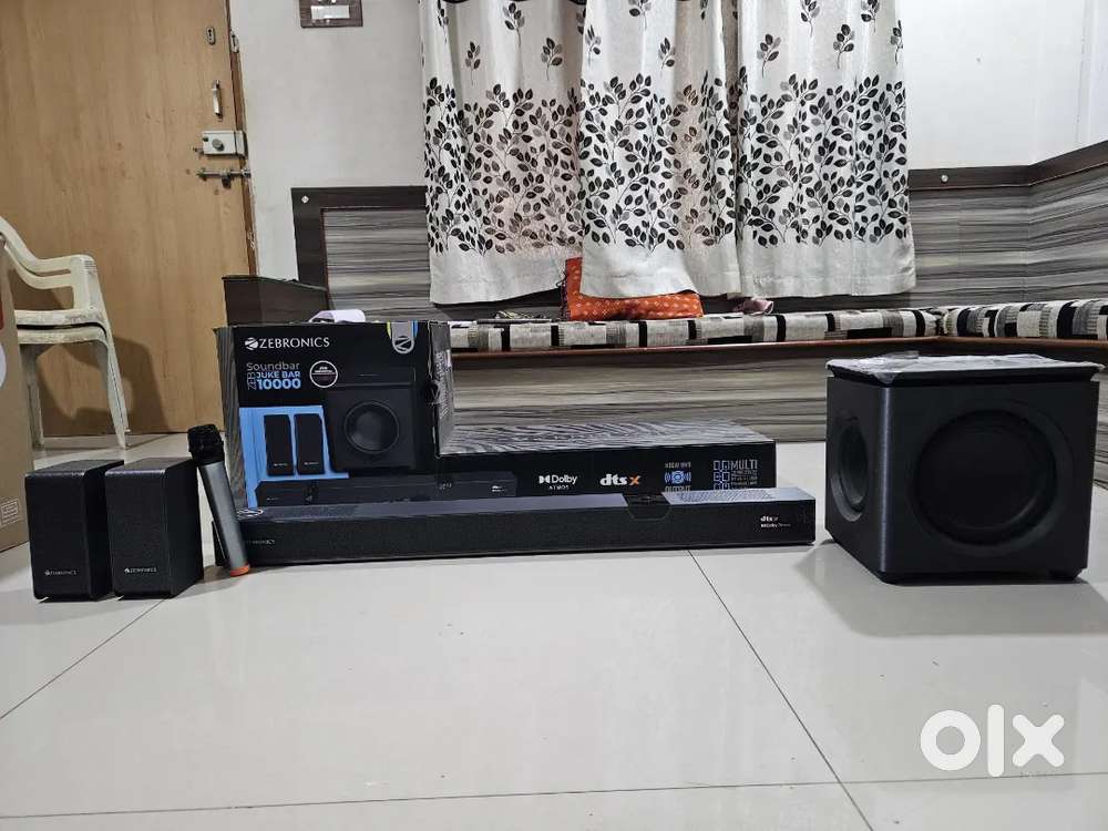ZEBRONICS 1100 Watts Powerful Soundbar, 7.2.4