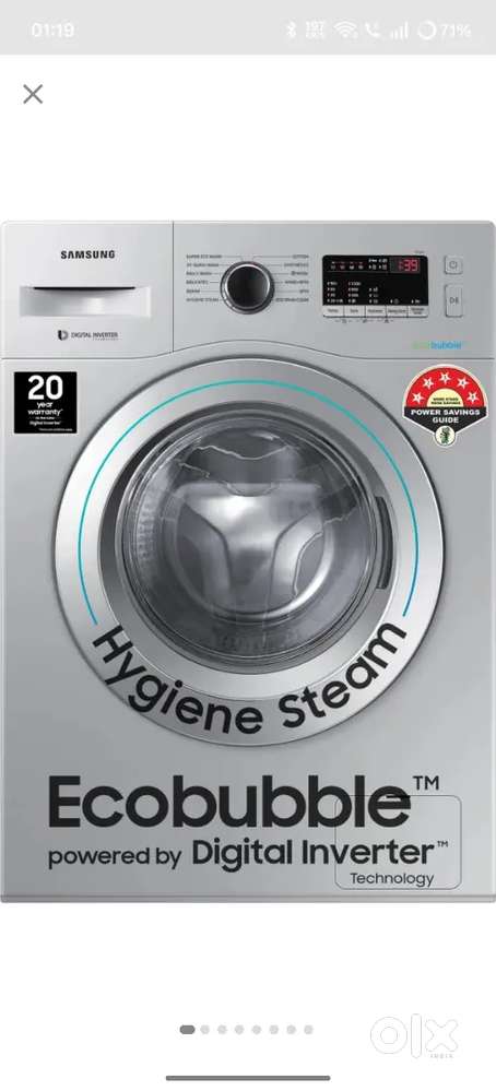 Samsung inverter model washing machine for sale good condition