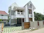 Newly constructed 3BHK 4cent 1500sqft ready to move house for sale.