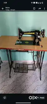 Punam silai machine 3 month old