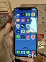 Iphone x 256gb silver white color
