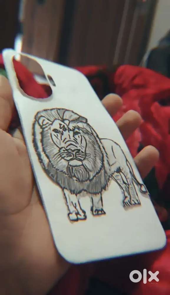 Any phone back artwork any pic hand made 500 fix price