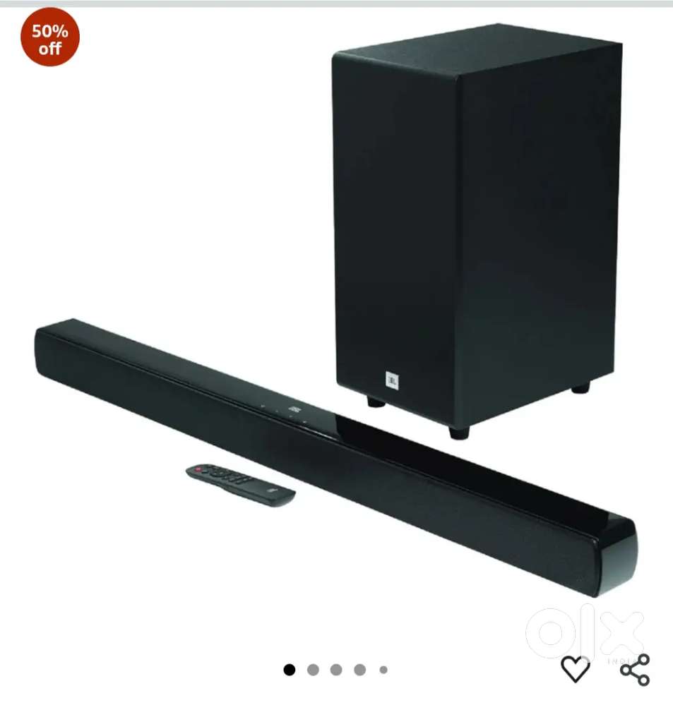 JBL Cinema SB190 Deep Bass, Dolby Atmos Soundbar, Wireless Subwoofer