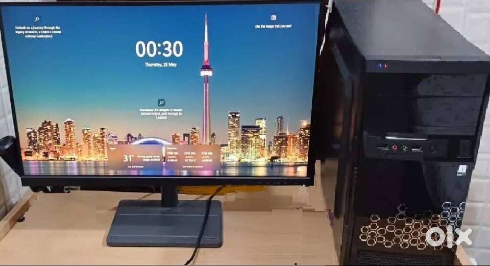 8GBRAM+SUPERFAST  DESKTOP URGENT SALE WITH MONITOR 19'' FOR OFFICE USE