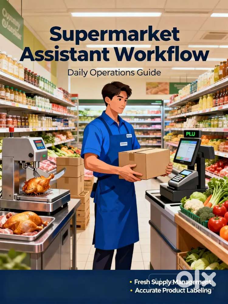 Helper MALE STAFF FOR A SUPERMARKET at Kochi