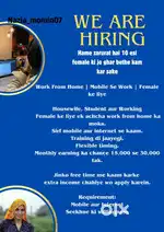 Work from home provide