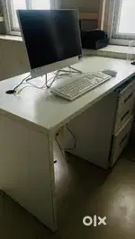Office table ,bench & chairs