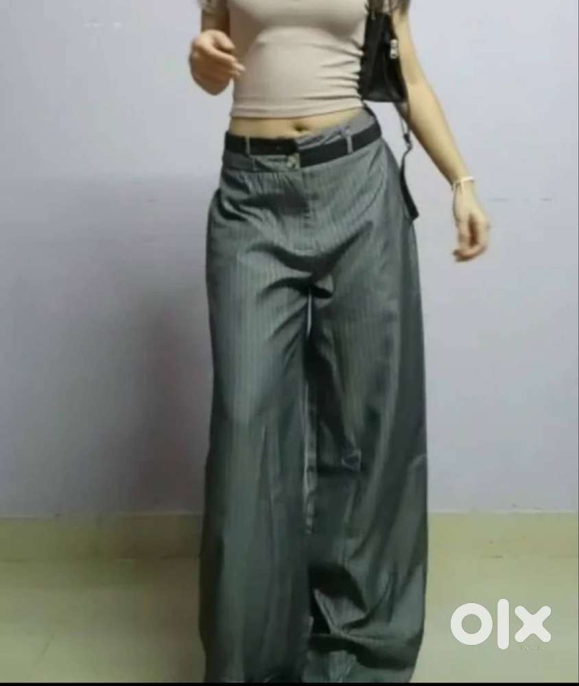 Savana Lined Grey Trousers - Perfect for Office or Casual Wear