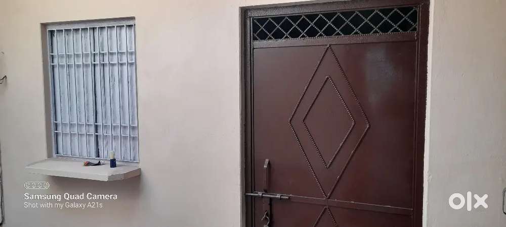 1 BHK.  Attached  kitchen...pertional toilet