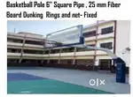 Basketball poles
