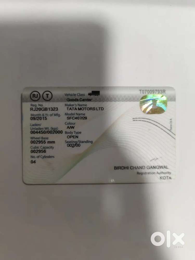 Tata 407 mini truck