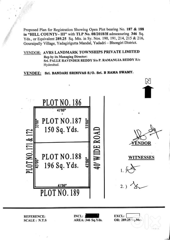 AVRS Land mark Town ships private limited