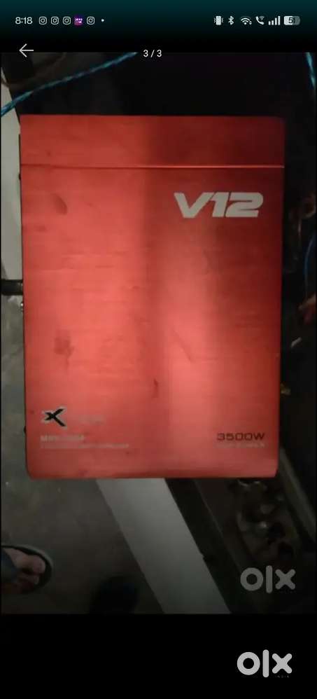 Car base tube+amplifier