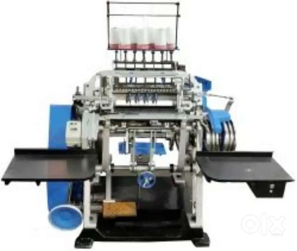 Sewing machine thread binding machine