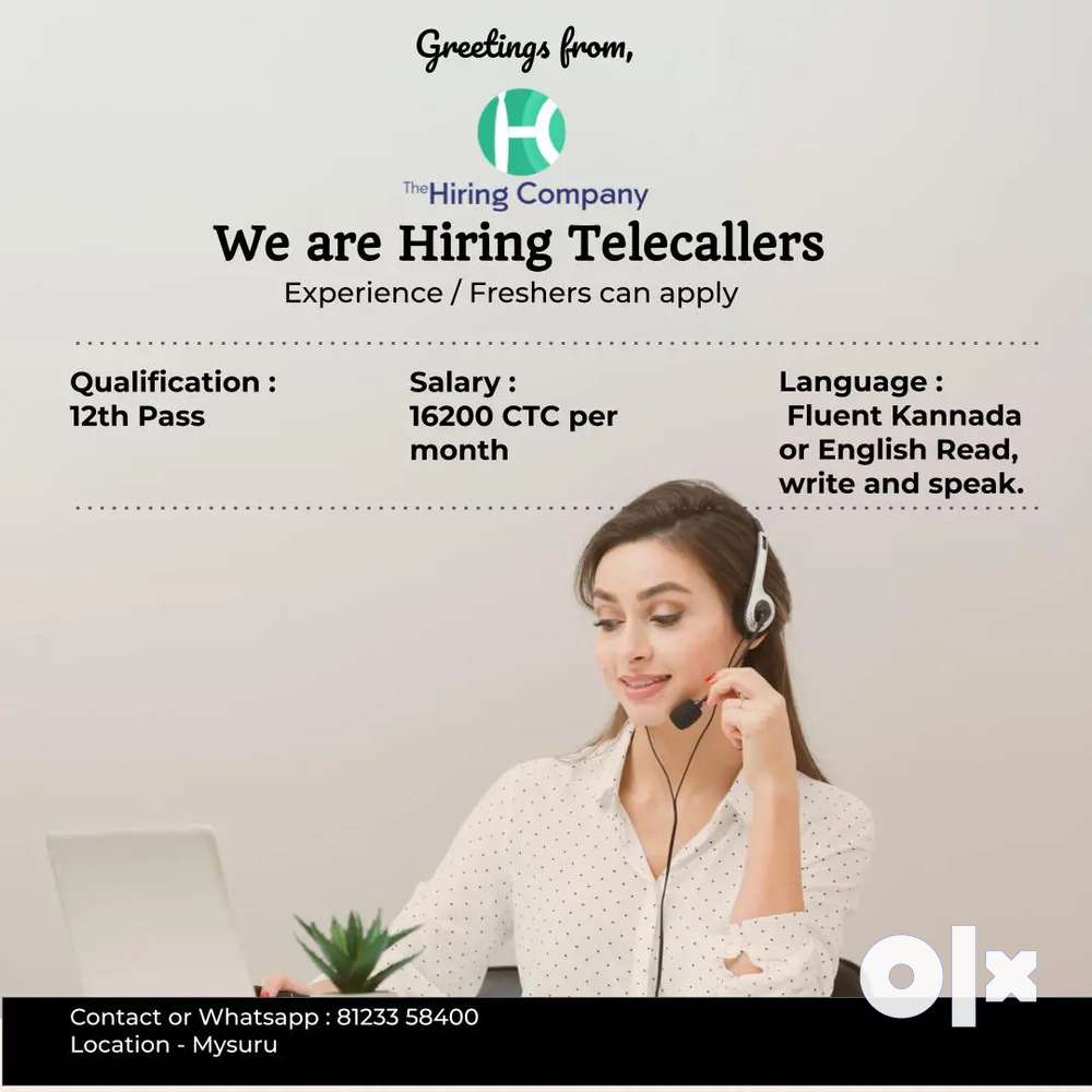 Recruiting Telecaller in Karnataka