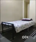 Folded bed 6'3 with 6'6 matress