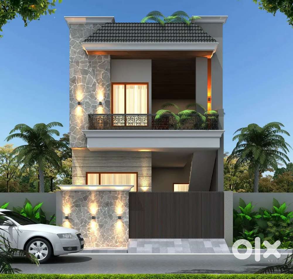 New construction villa 3 bhk two kothis together