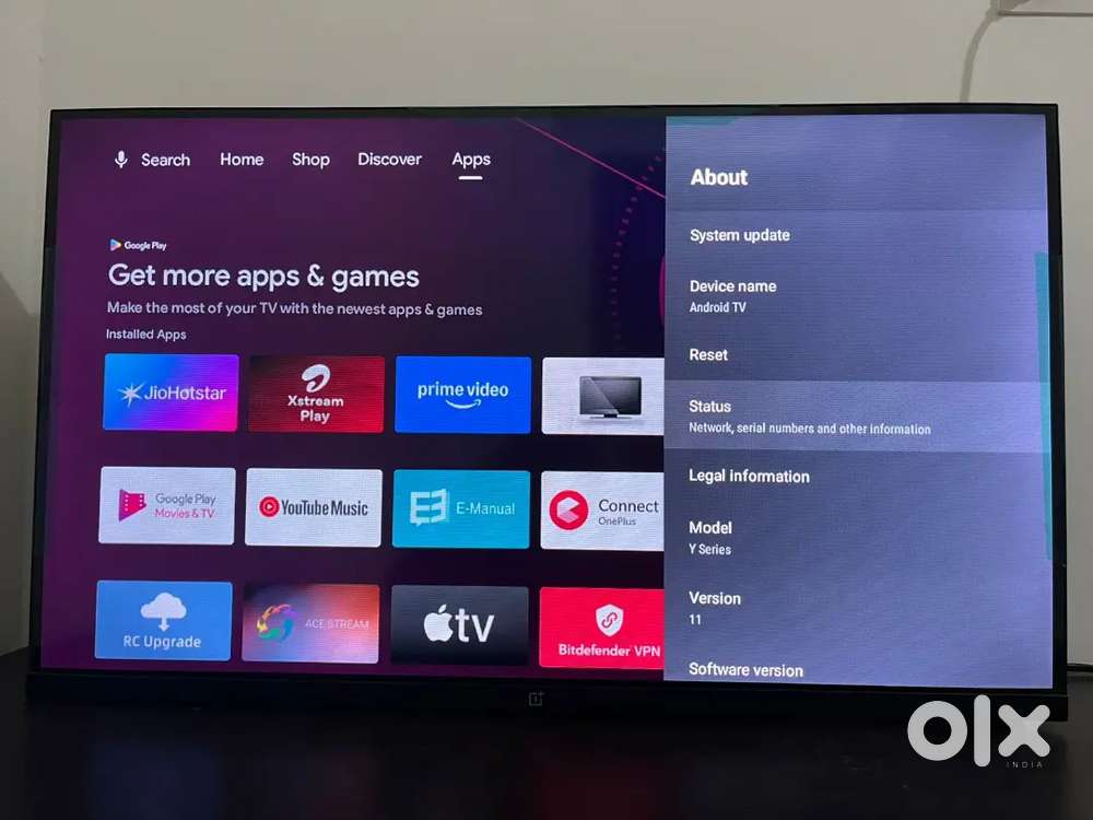 One plus tv y series 32 inch full HD smart android