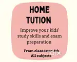 Home or onlin tutions