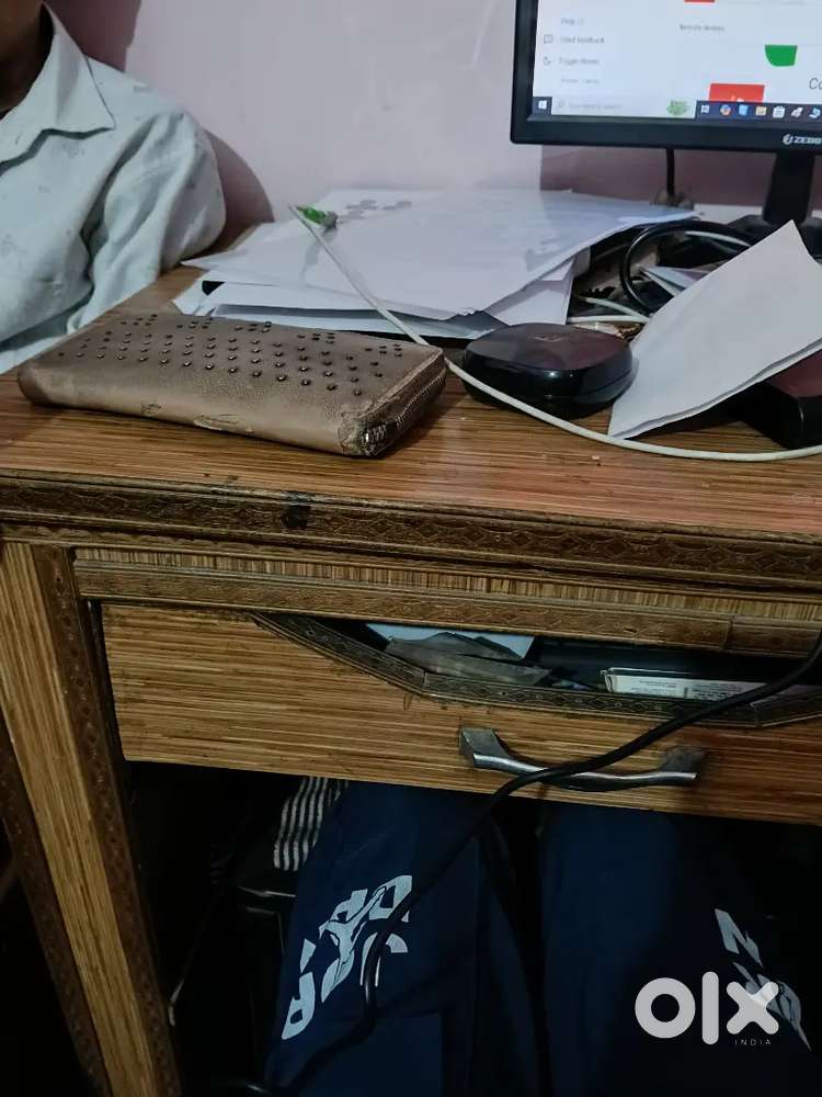 Computer table handmade strong