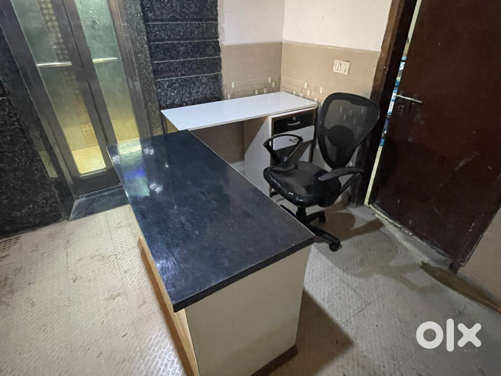 office counter and chair