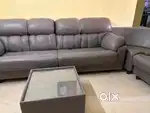 L SIZE SOFA FOR SALE(brand new) with tea table